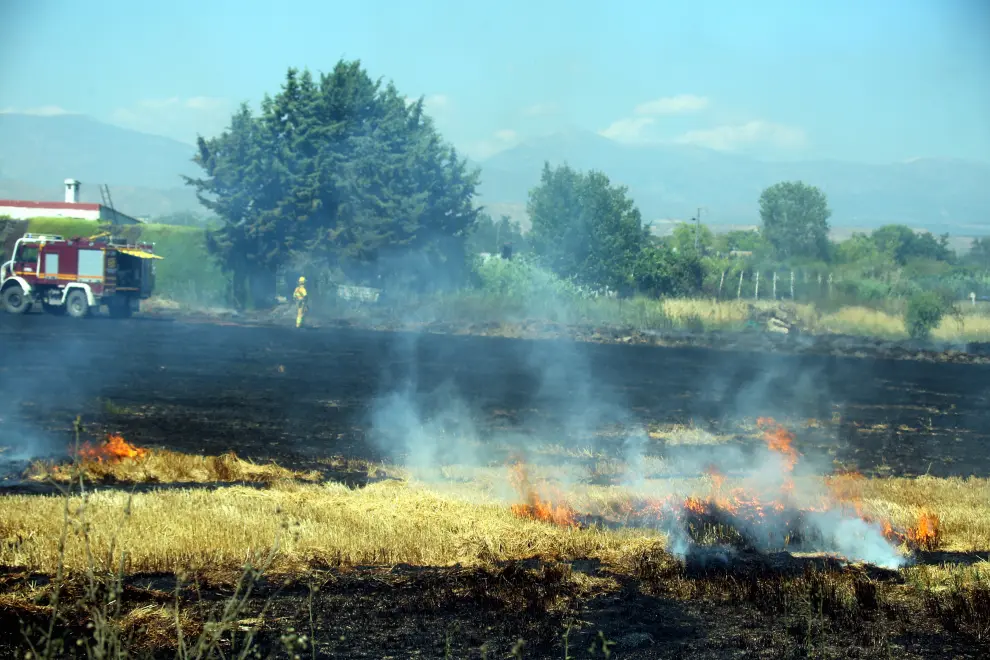 Incendio ocurrido este lunes cerca de Huesca.

incendio zona  valdafra
 5 -5- 21
 foto pablo segura