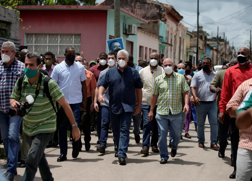 Cuba toma las calles contra el Gobierno
