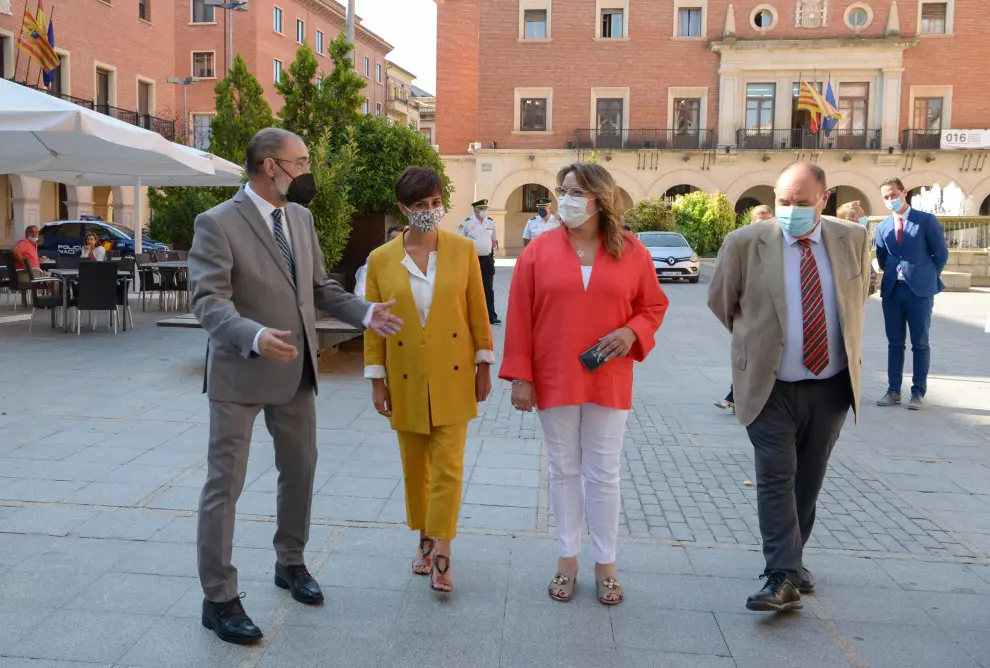 Visita de la ministra de Política Territorial a Teruel