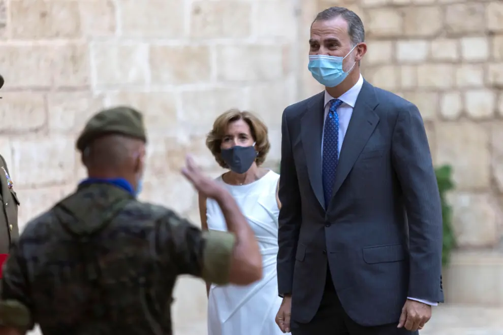 El rey Felipe VI recibe en audiencia a las autoridades de Islas Baleares