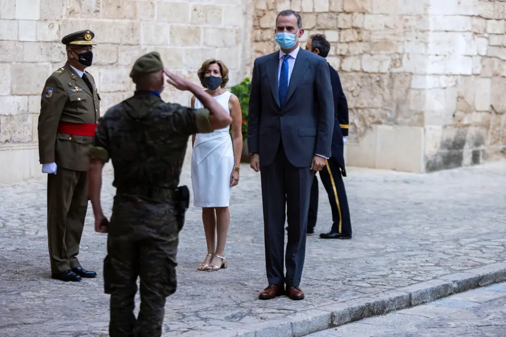 El rey Felipe VI recibe en audiencia a las autoridades de Islas Baleares