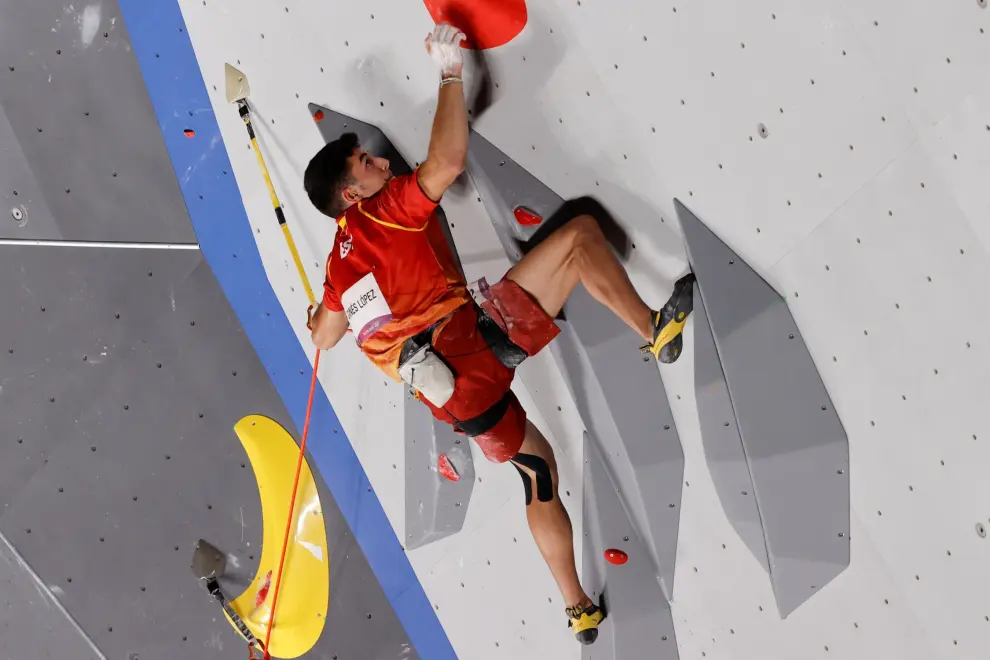 Juegos Olímpicos 2020 escalada deportiva: Alberto Ginés, oro
