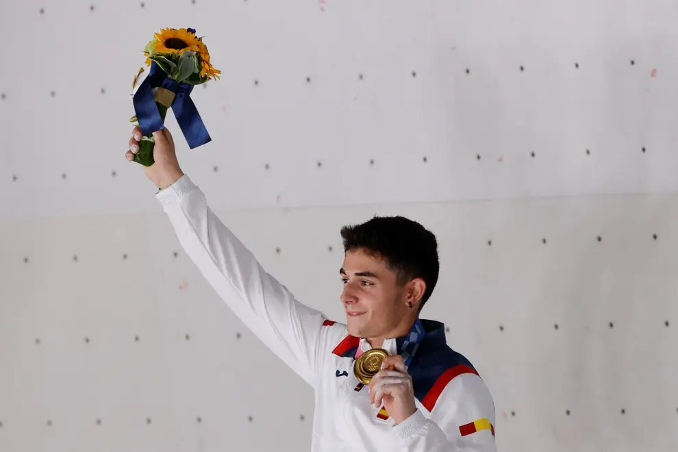 Juegos Olímpicos 2020, final escalada deportiva: Alberto Ginés, medalla de oro