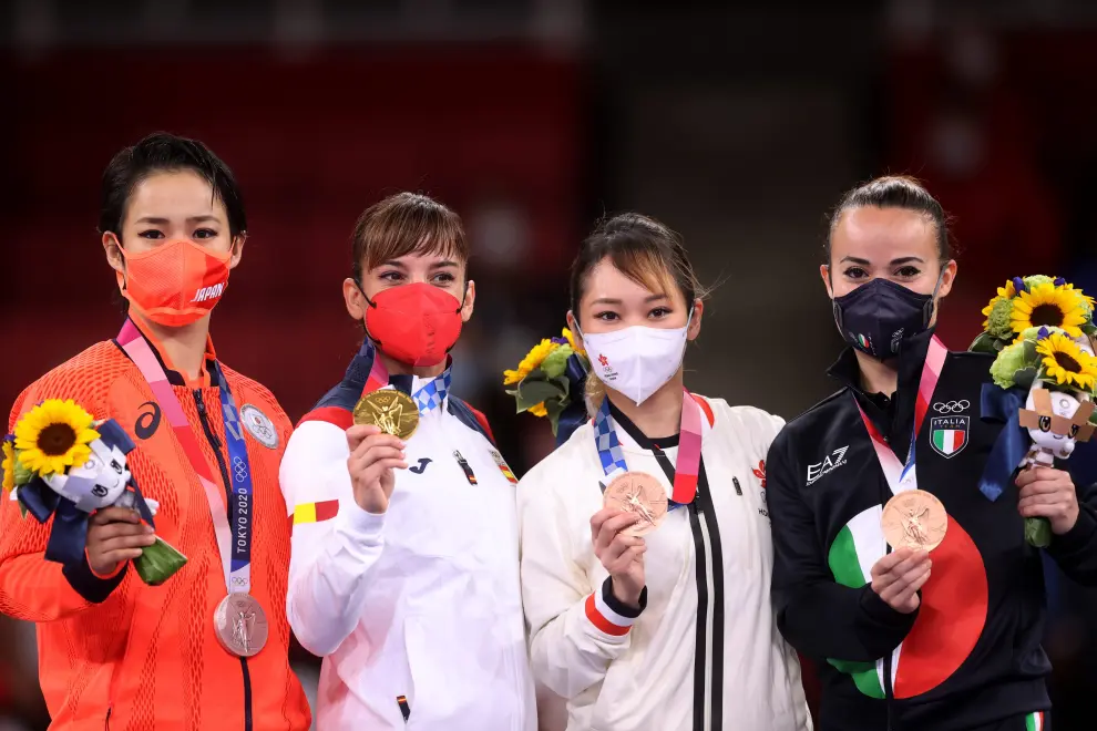 Sandra Sánchez, oro olímpico en kata en los Juegos de Tokio 2020