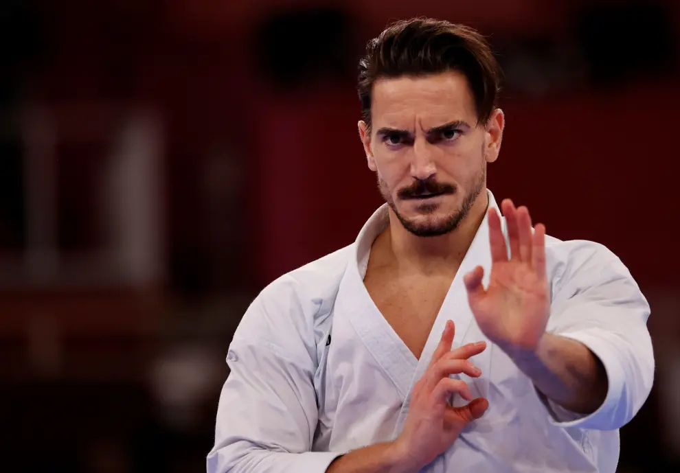 Damián Quintero, medalla de plata en kata en los Juegos Olímpicos de Tokio 2020