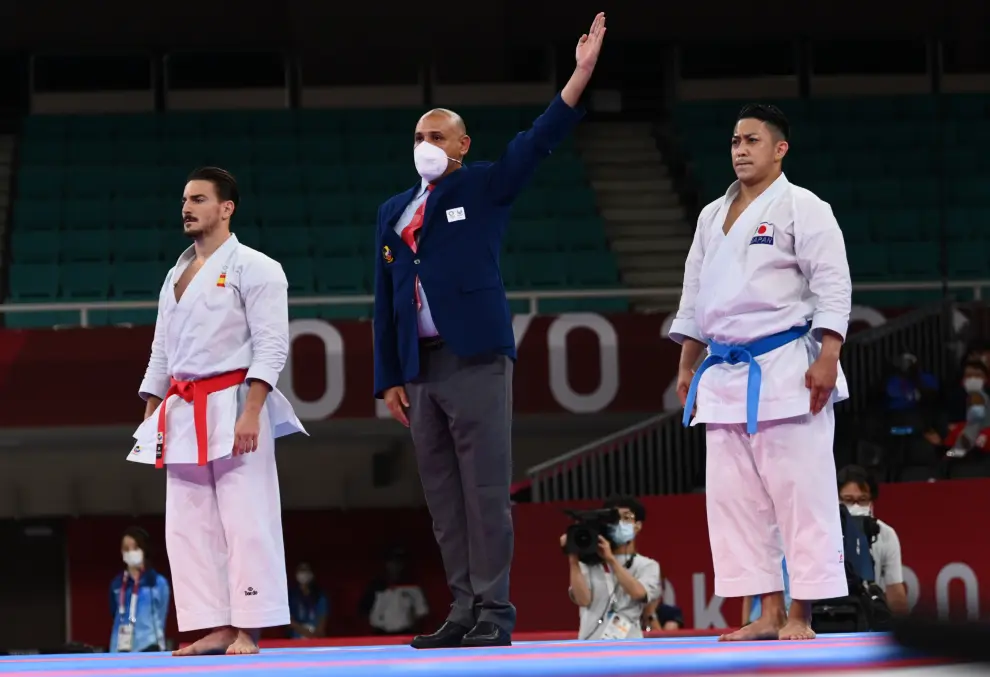 Damián Quintero, medalla de plata en kata en los Juegos Olímpicos de Tokio 2020