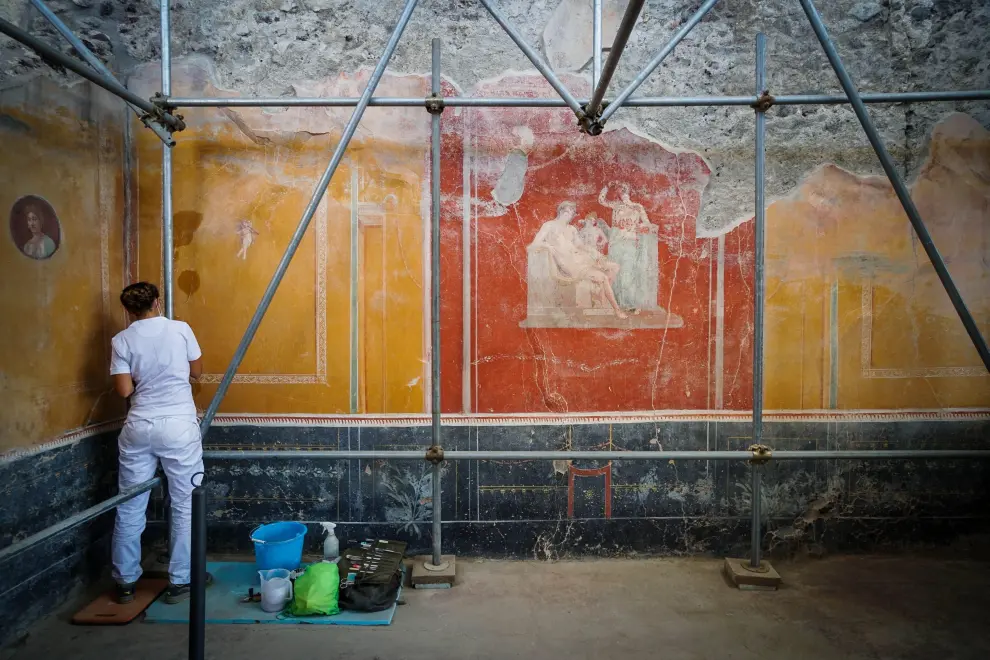 Pompeya se enriquece con la apertura al público de un excepcional termopolio