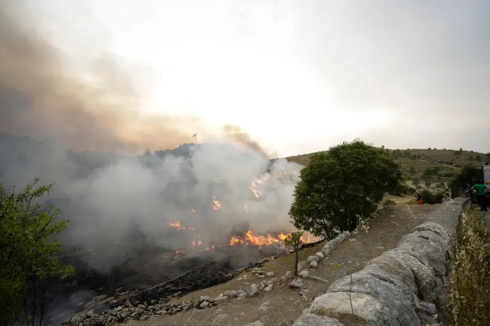Fires in Sicily