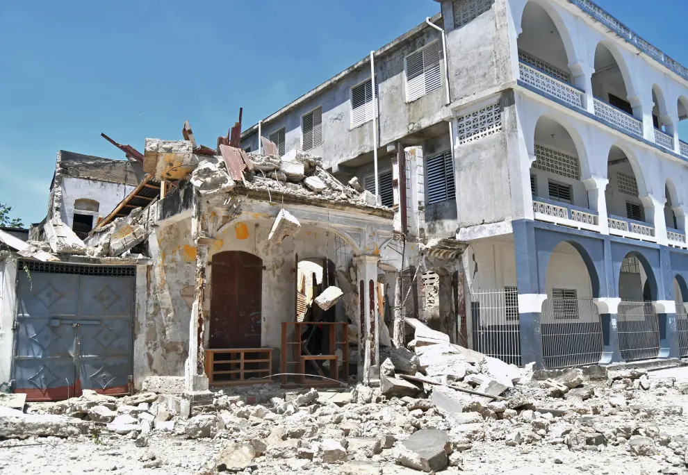 Consecuencias del terremoto en Haití.