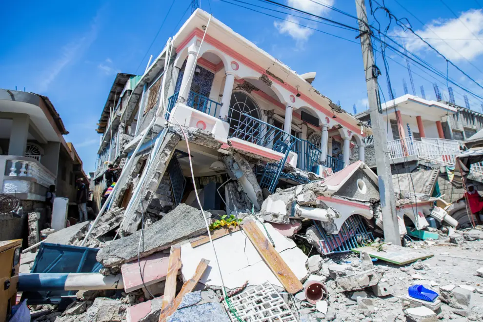 Consecuencias del terremoto en Haití.