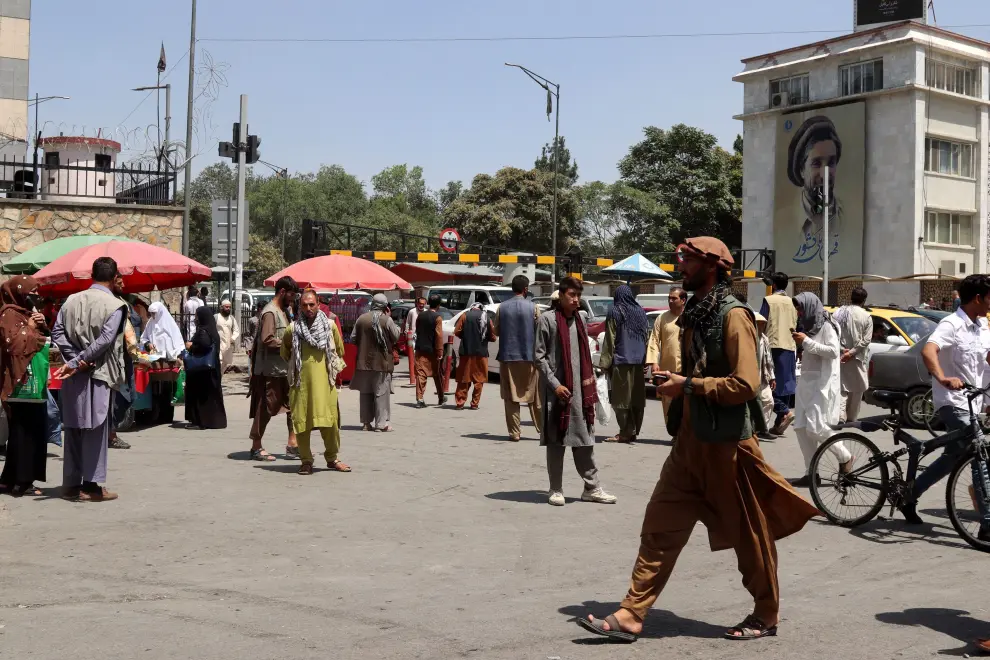 Los talibanes entran en Kabul y dan por controlado Afganistán.