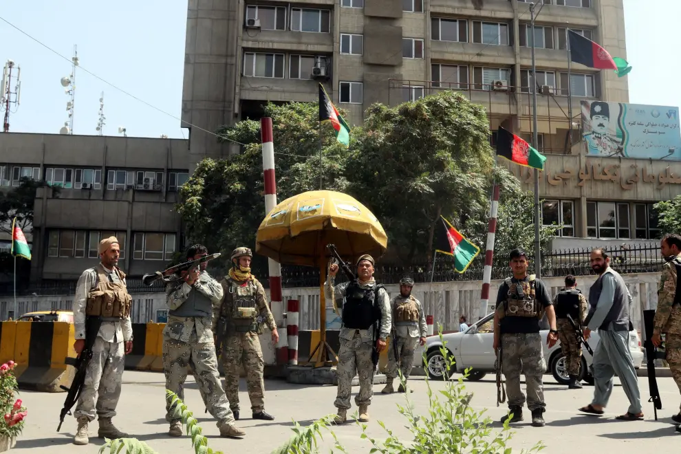 Los talibanes entran en Kabul y dan por controlado Afganistán.