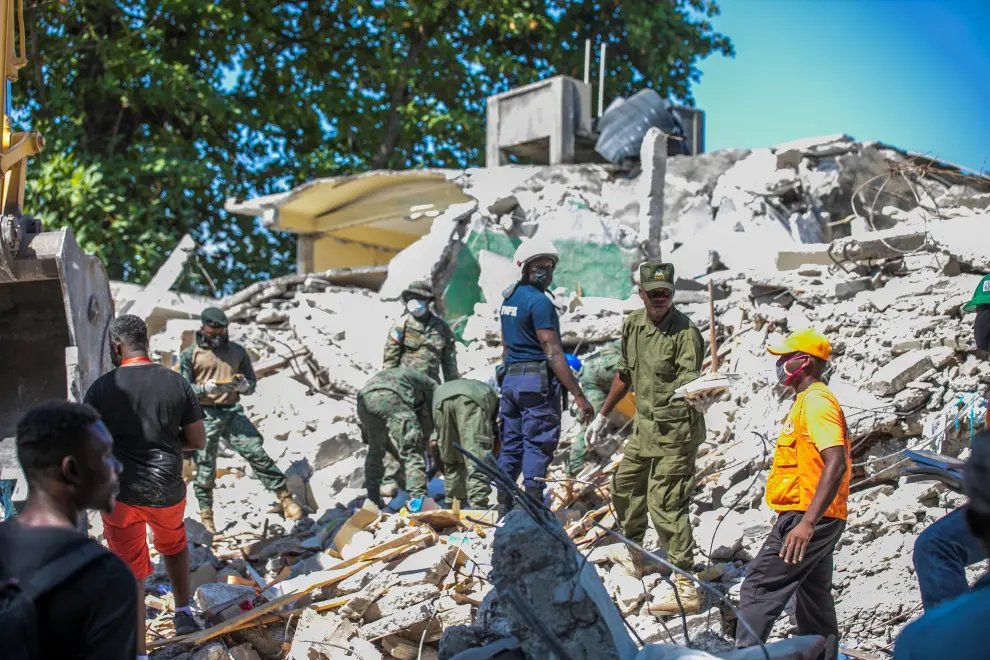 Devastador terremoto en Haití