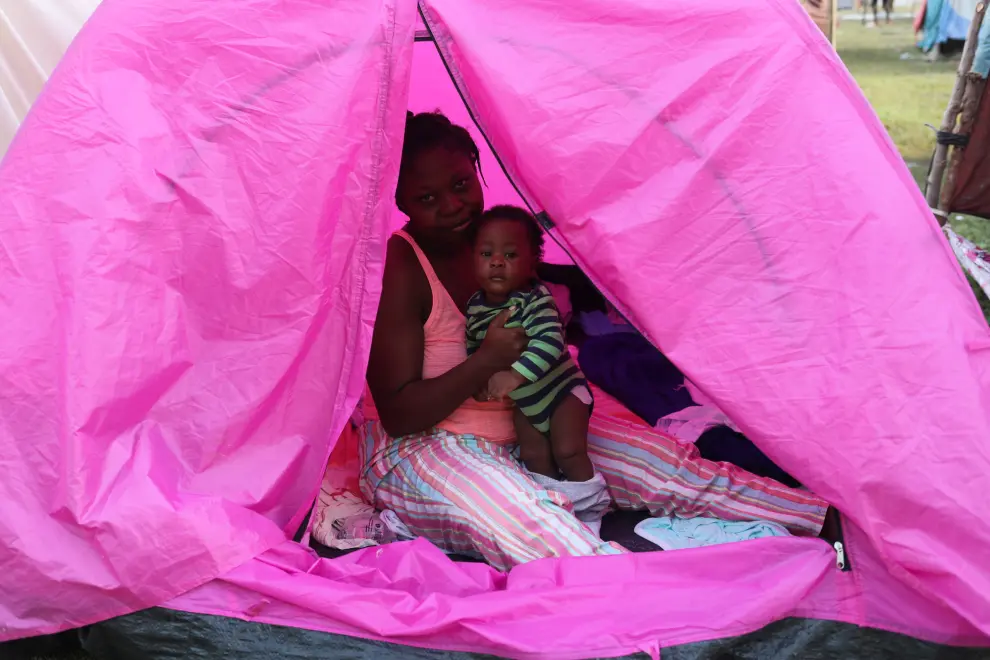 Haití se refugia de la inclemente Grace tras el terremoto