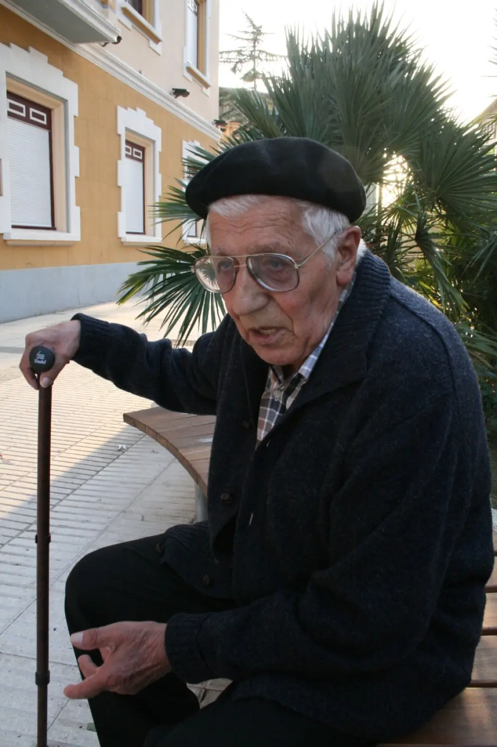 Pascual Fenolle, en Ejea de los Caballeros en 2008