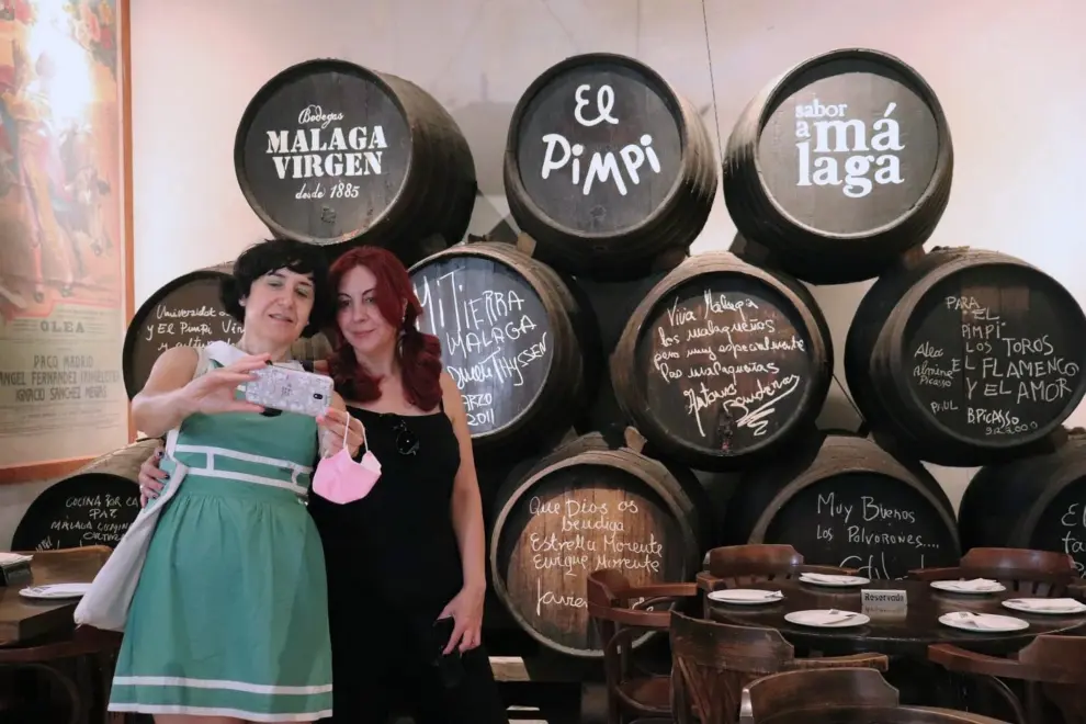 El Pimpi: el bar más turístico de Málaga