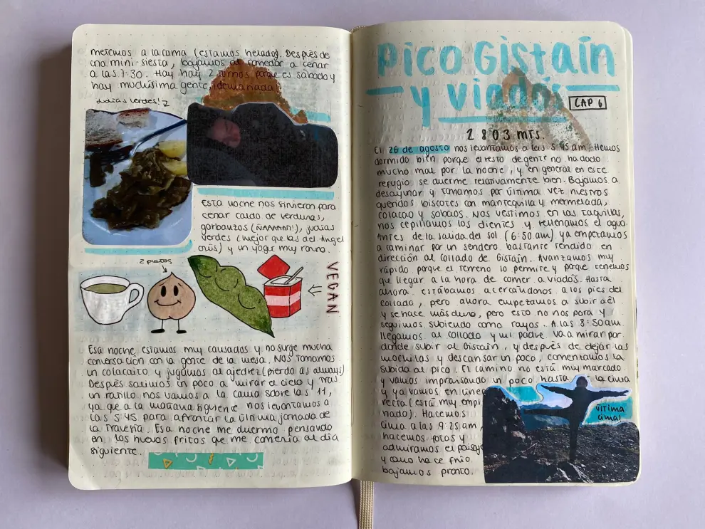 El ‘bullet journal’ de la zaragozana Blanca Jiménez