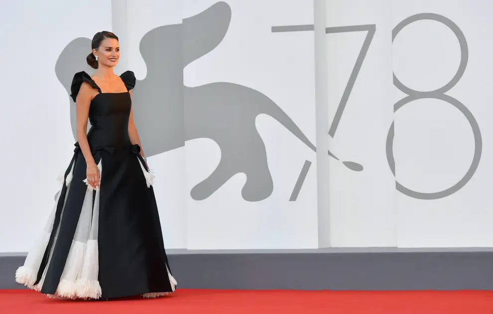 La actriz española Penélope Cruz este miércoles en el Festival de Venecia.