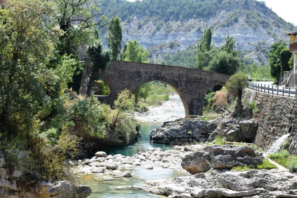 Fotos de los puentes de Isábena, en 'Aragón es extraordinario'