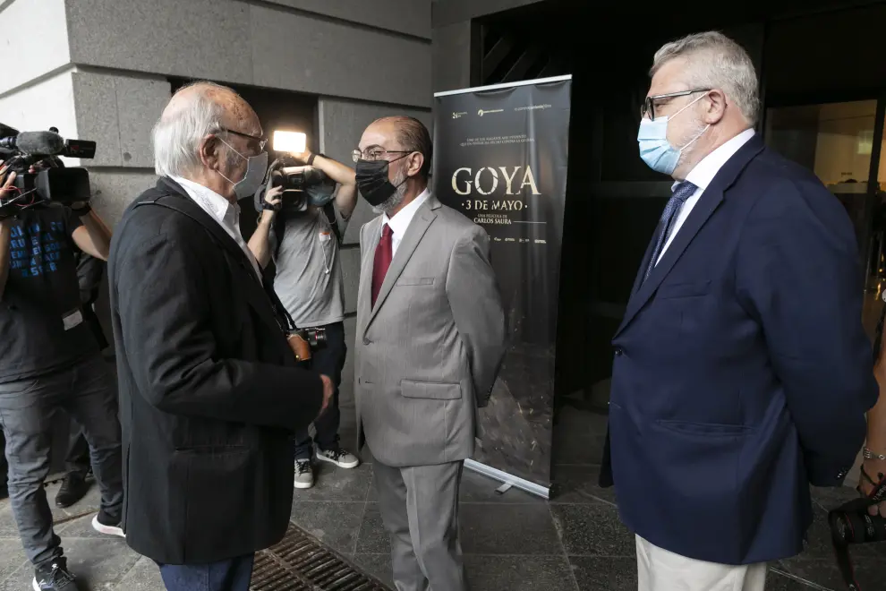 Carlos Saura presenta en el Museo del Prado el cortometraje 'Goya, 3 de mayo'