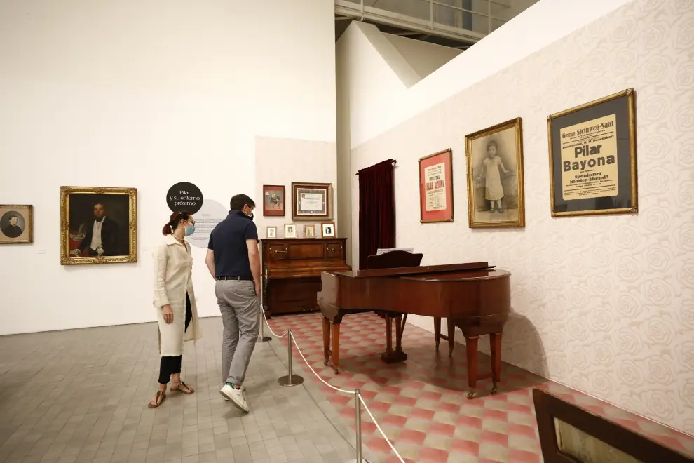 Exposición 'Pilar Bayona. Una música del siglo XX', en el IAACC Pablo Serrano