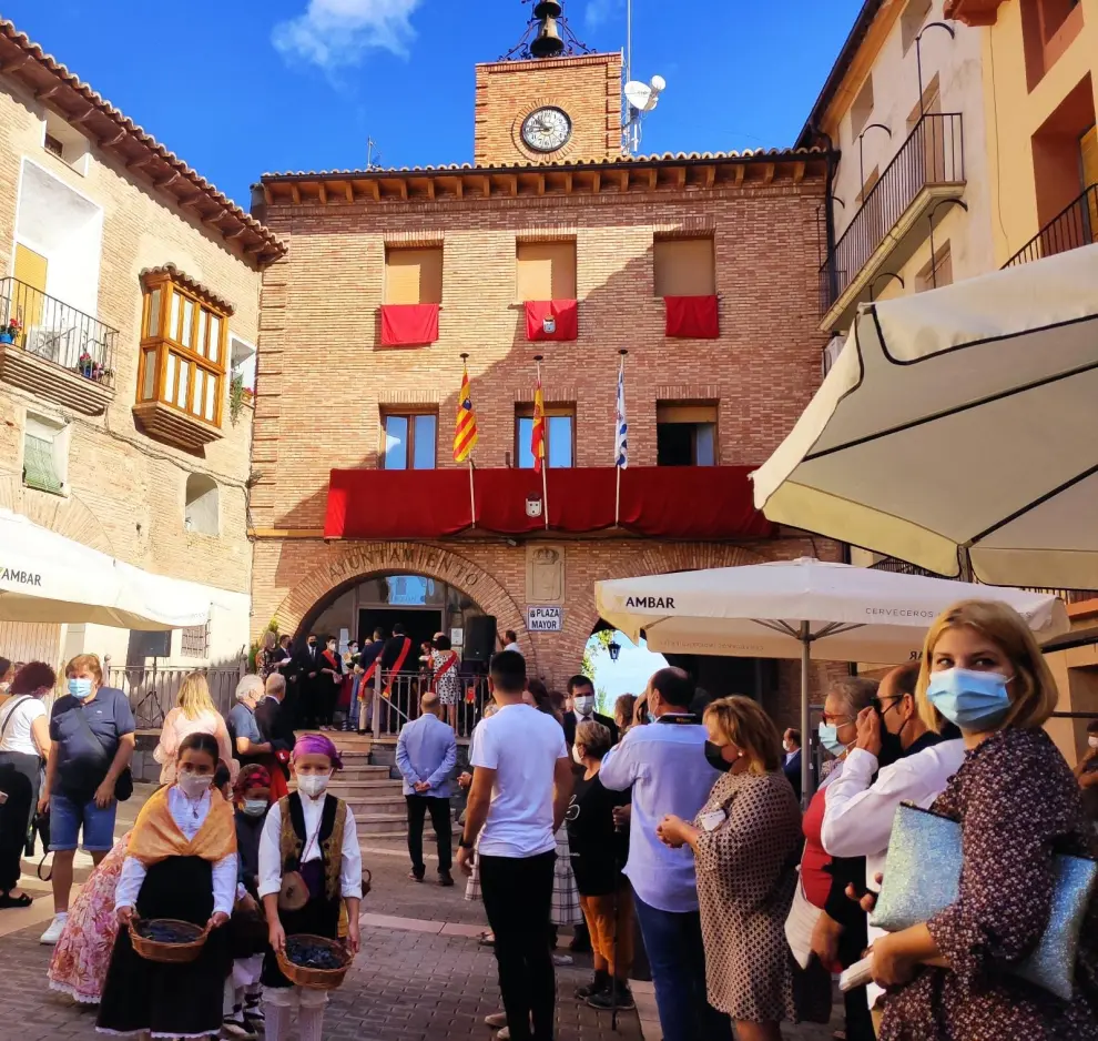 La XXXI Fiesta de la Vendimia se ha celebrado este miércoles en Ainzón.
