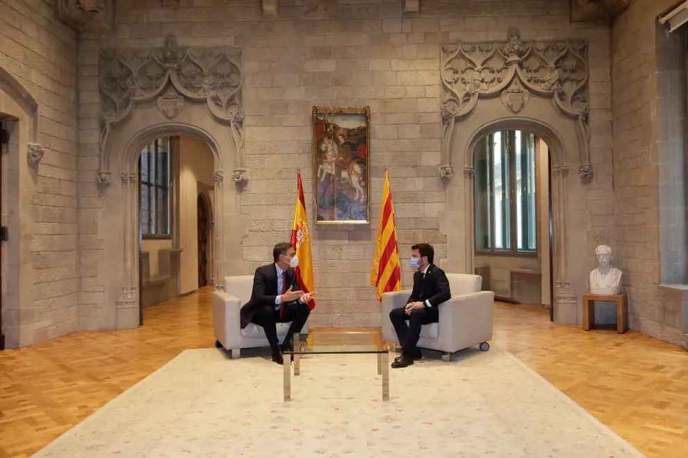 Mesa de diálogo entre el Gobierno y la Generalitat