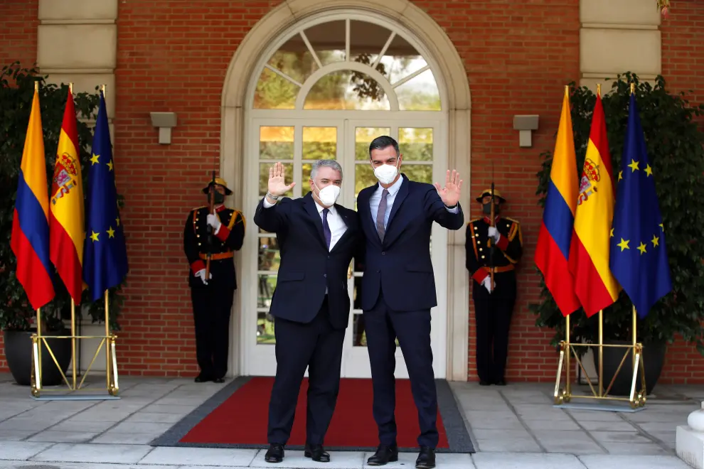 Visita del presidente de Colombia a España