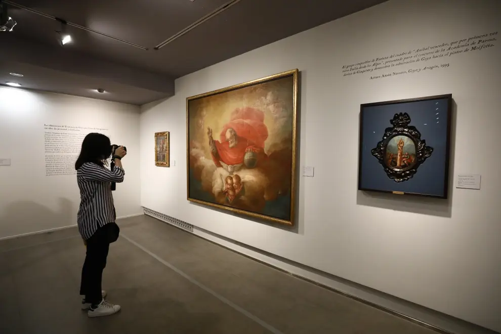 El Museo Goya enriquece sus fondos con 11 pinturas, tres de ellas del artista del Fuendetodos