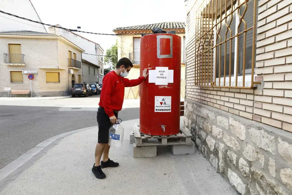Con brote de gastroenteritis y sin agua en Villafranca de Ebro