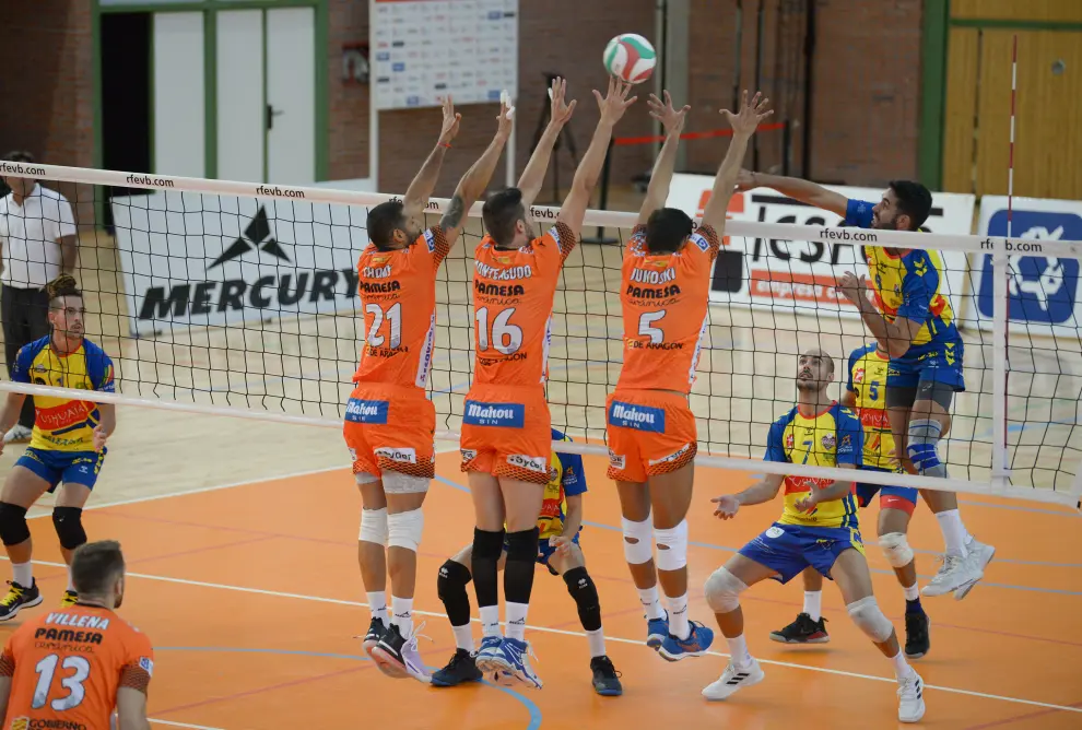 Partido de Voleibol Super Liga Masculina C.V. Teruel-Ushuaïa Ibiza Voley