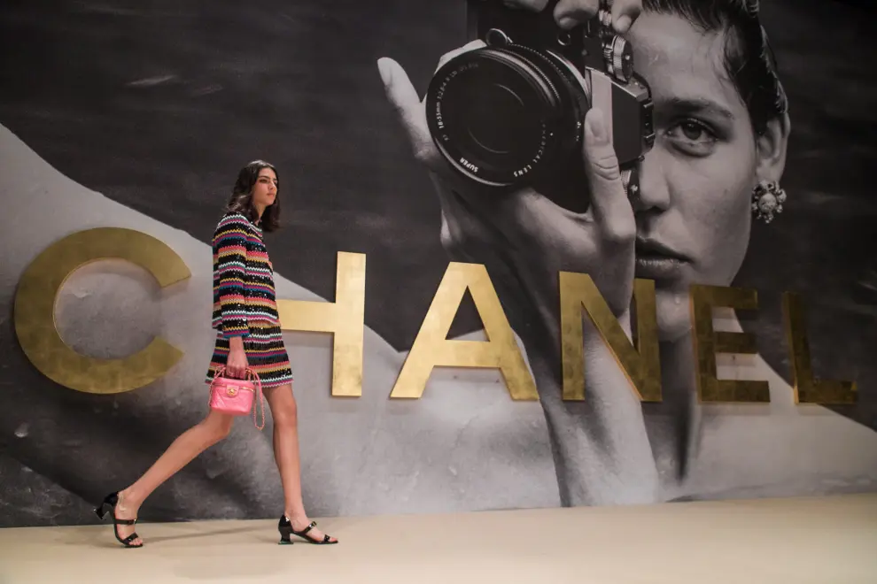 Desfile de Chanel en la Paris Fashion Week Spring/Summer 2022.