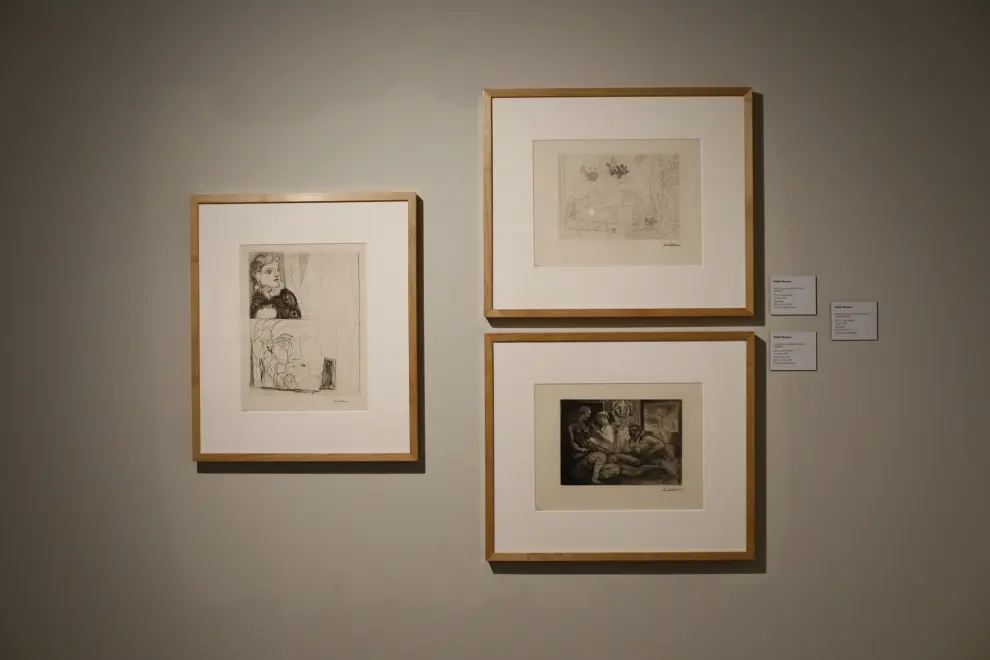 Museo Goya en Zaragoza, sede de la muestra titulada 'Picasso-Diario íntimo'