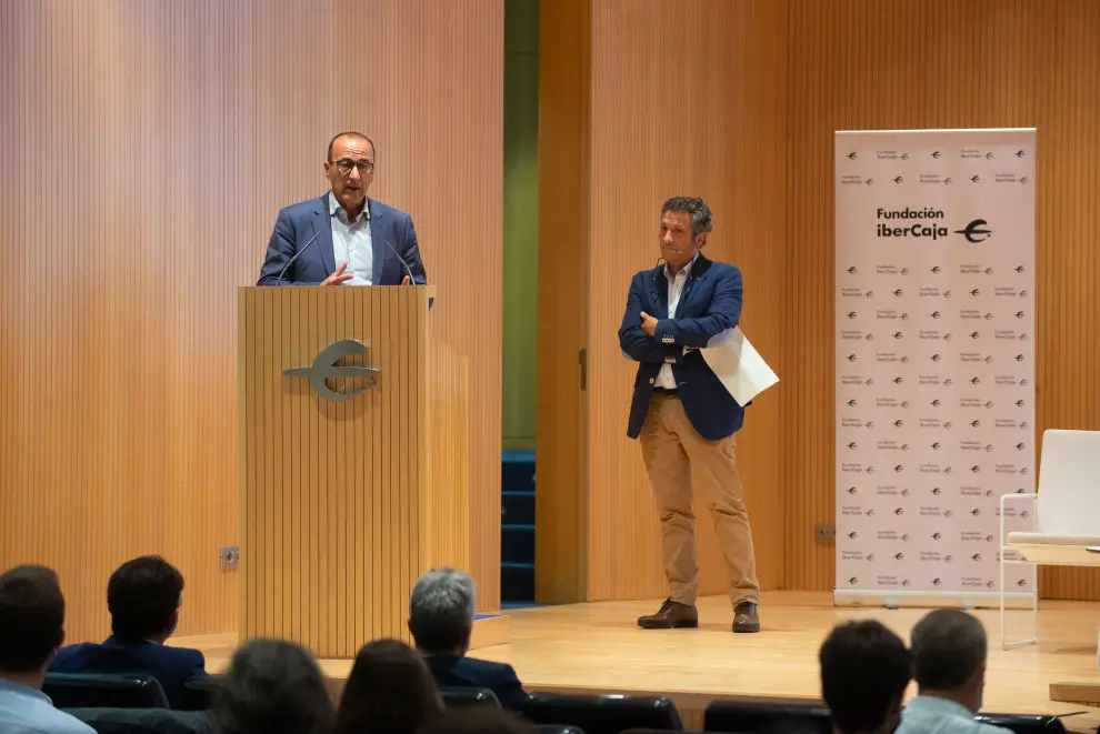 Presentación de los XXXIX Juegos Escolares de Aragón en el Patio de la Infanta de Zaragoza.