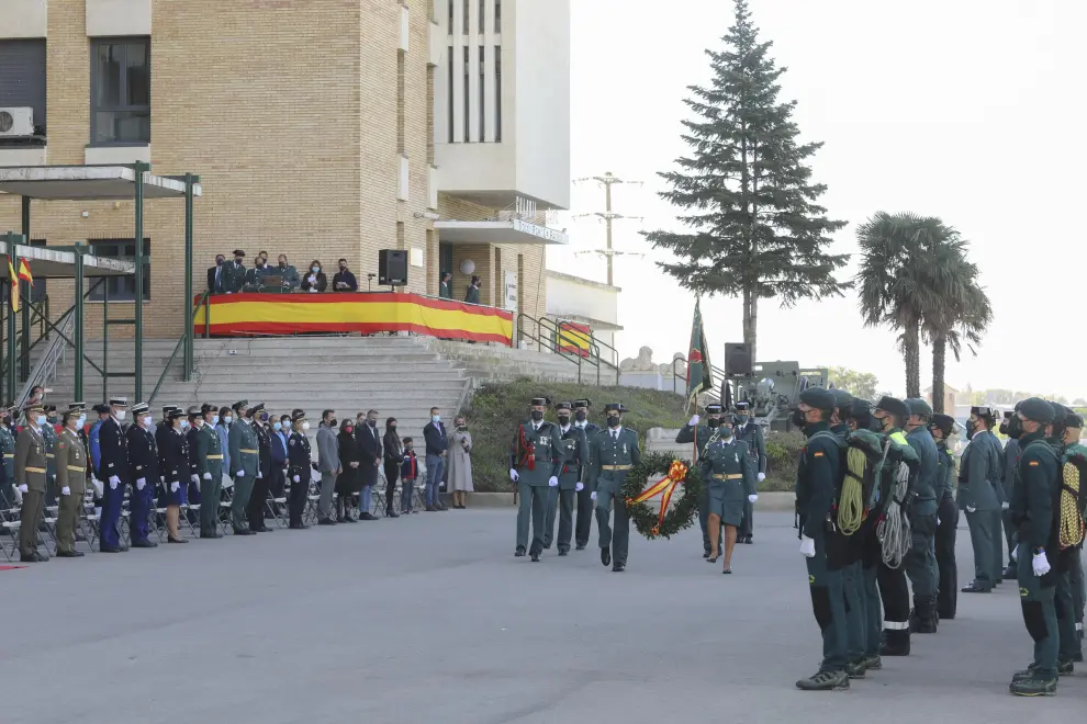 Catedral Huesca.Misa del Pilar. Guardia Civil./ 12-10-2021 / Foto Rafael Gobantes[[[FOTOGRAFOS]]]