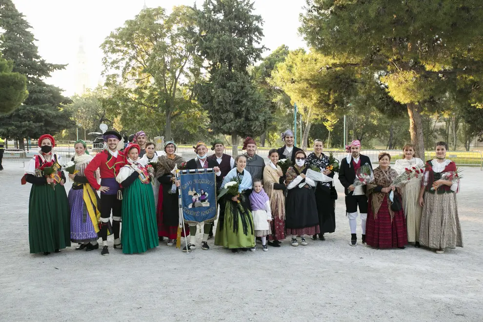 Grupos de la Ofrenda del Pilar 2021. Grupo Folklórico Semblante Aragonés