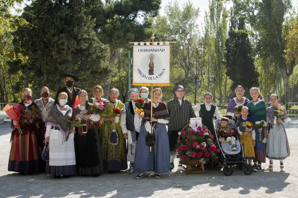 Grupos de la Ofrenda del Pilar 2021. Grupo Hermandad Virgen de la Silla