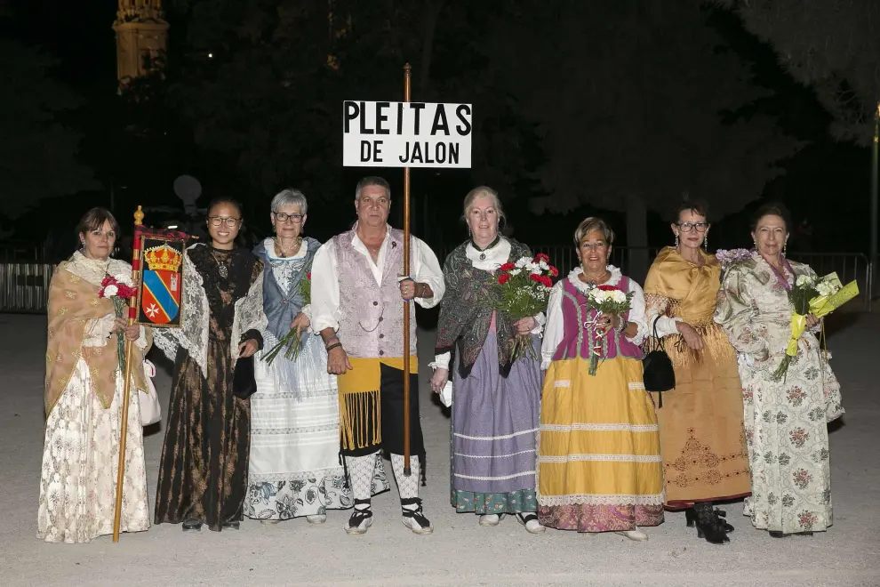 Grupos de la Ofrenda del Pilar 2021. Grupo Pleitas de Jalón