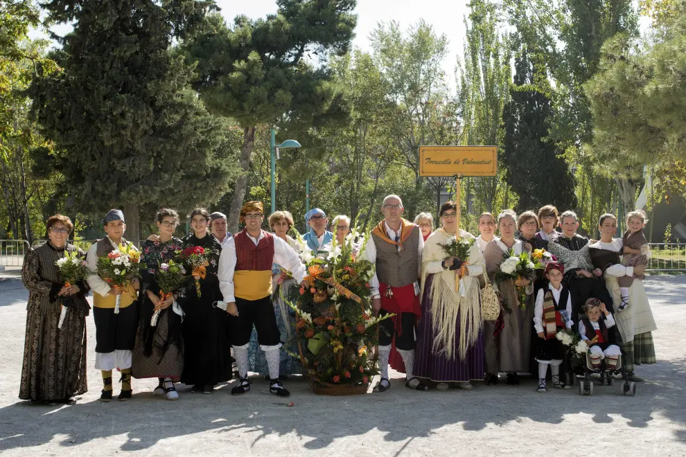 Grupos de la Ofrenda del Pilar 2021. Grupo Torrecilla de Valmadrid
