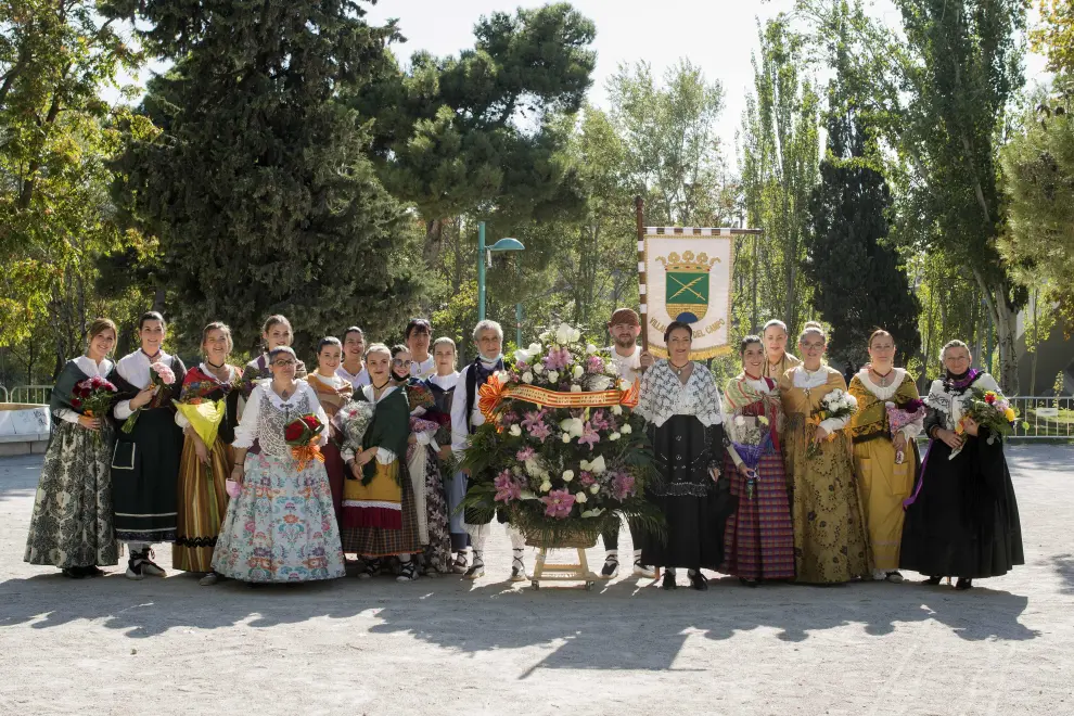 Grupos de la Ofrenda del Pilar 2021. Grupo Villahermosa del Campo