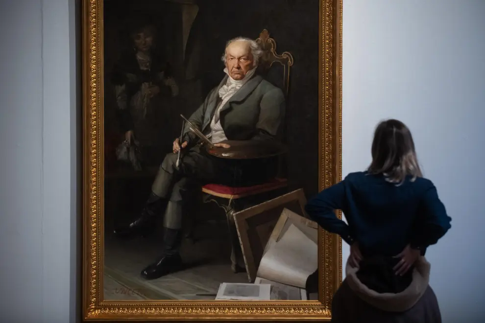 Presentación de la exposición sobre Goya en el Palacio de Sástago