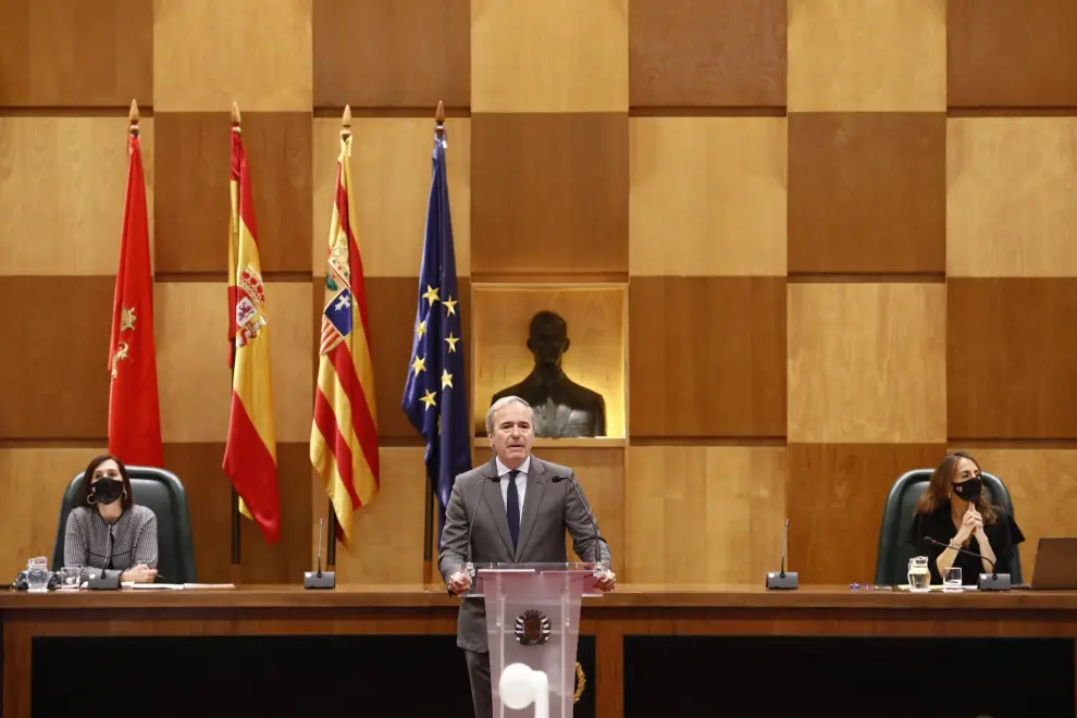 Debate de estado de la ciudad de Zaragoza.
