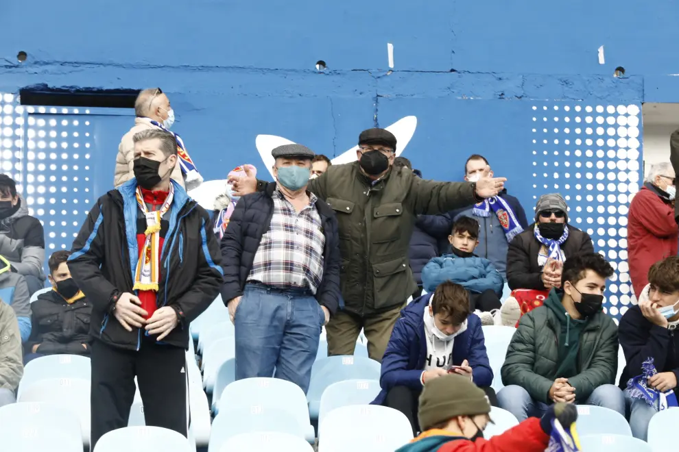 Búscate en La Romareda, en el partido del Real Zaragoza - Sporting de Gijón