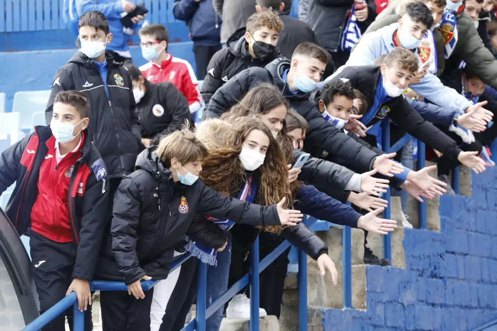 Búscate en La Romareda, en el partido del Real Zaragoza - Sporting de Gijón