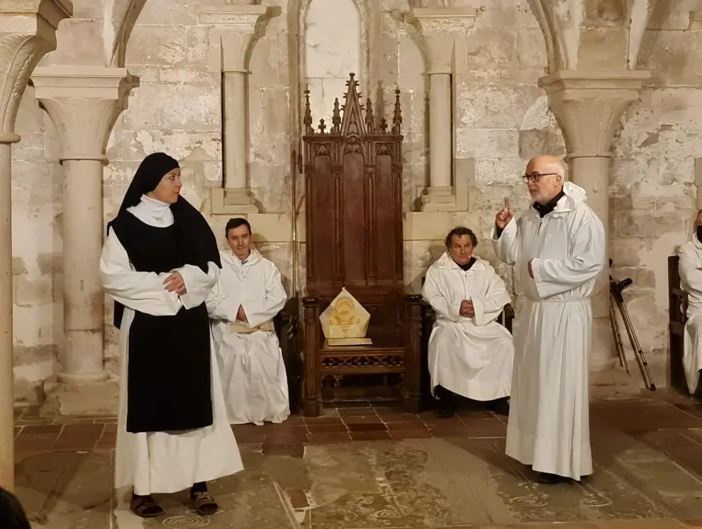 Los monjes cistercientes 'vuelven' a Veruela 850 años después