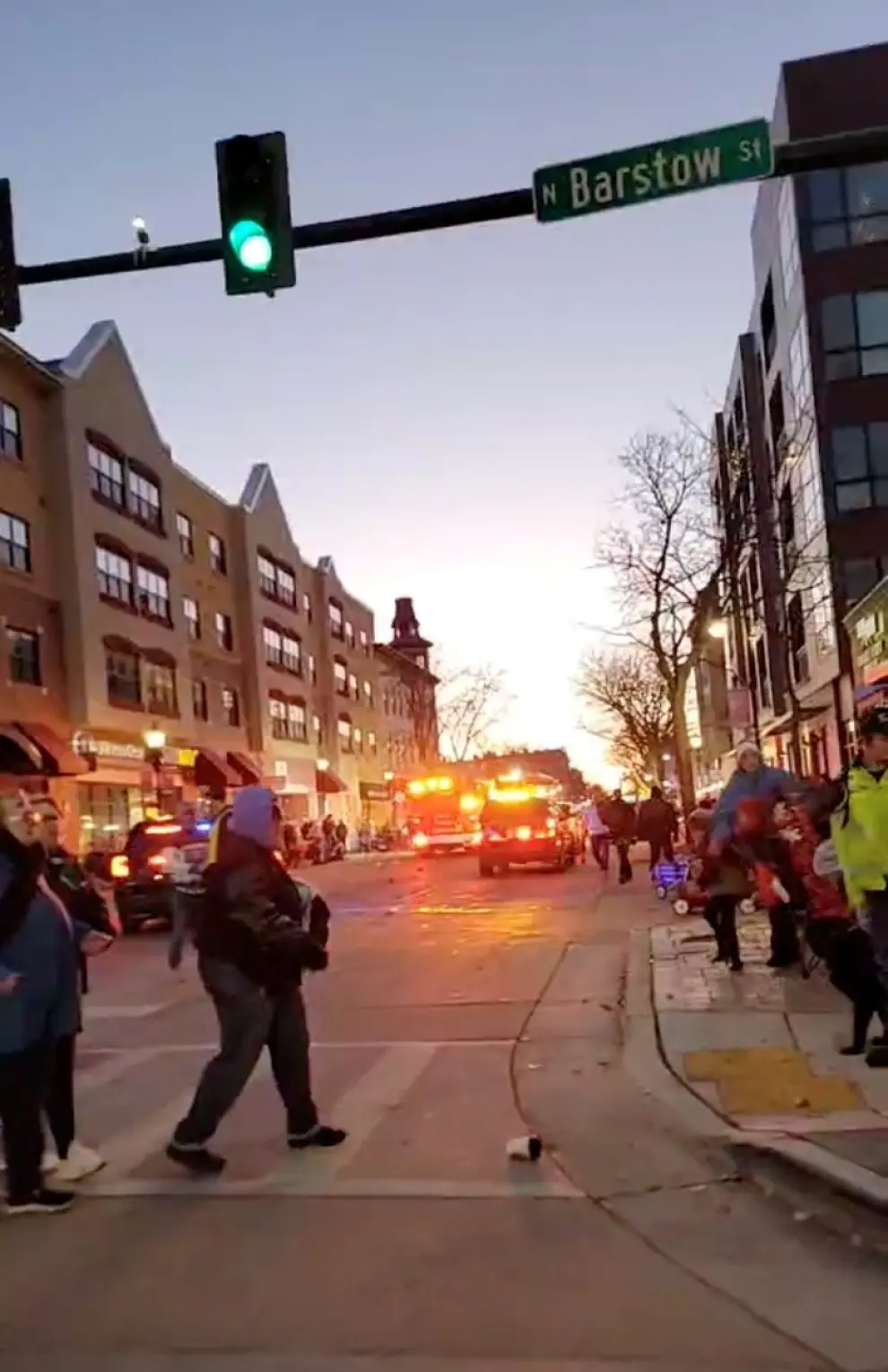 SUV plowed into a Christmas parade in Waukesha, Wisconsin