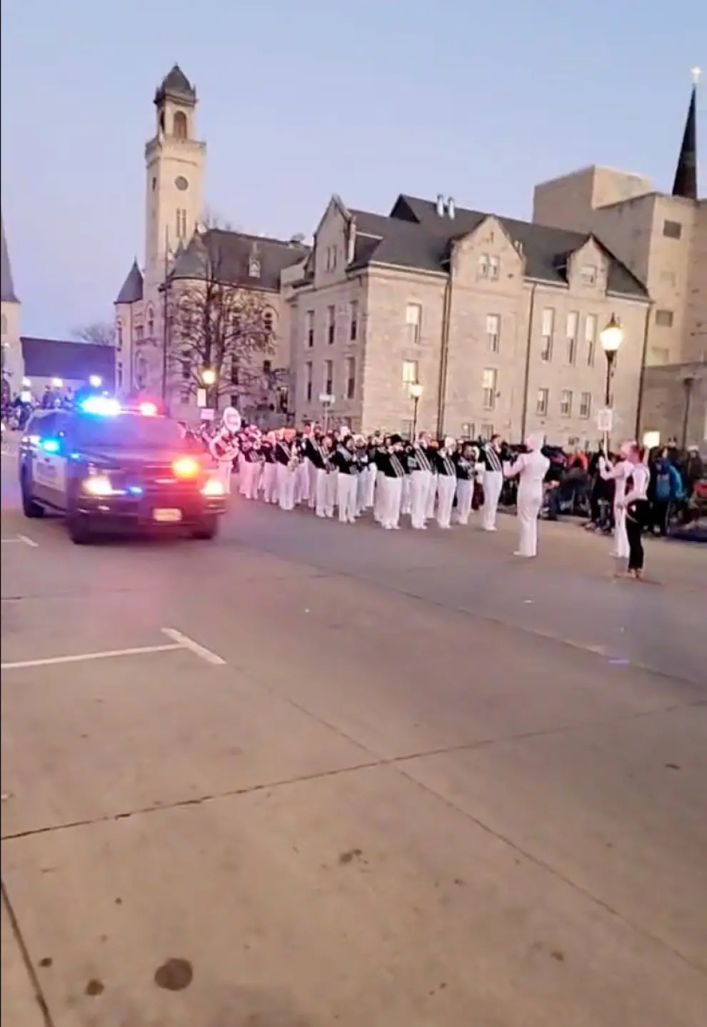 SUV plows into a Christmas parade in Waukesha, Wisconsin