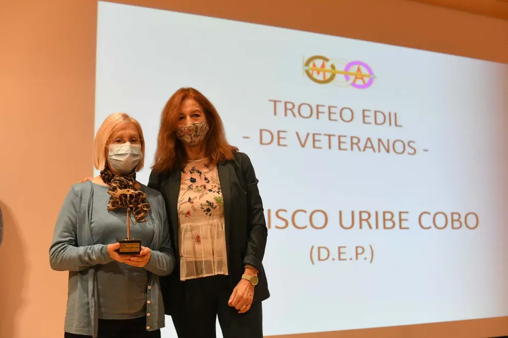 Foto de la gala de entrega de premio y distinciones de Montañeros de Aragón