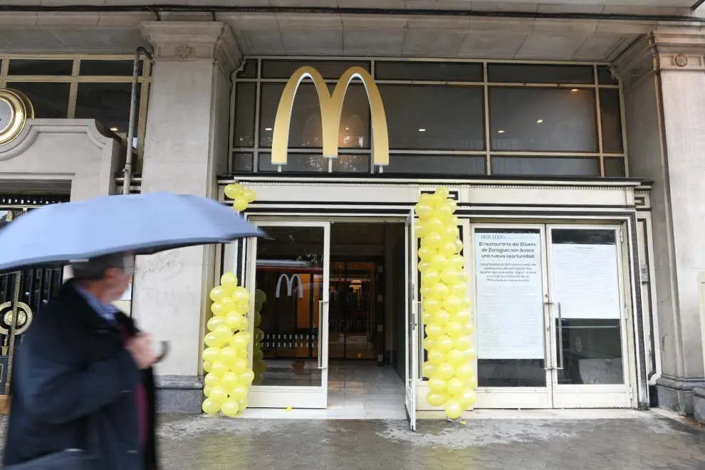 El McDonald's abre en el edificio donde se ubicaba el emblemático Cinema Elíseos.