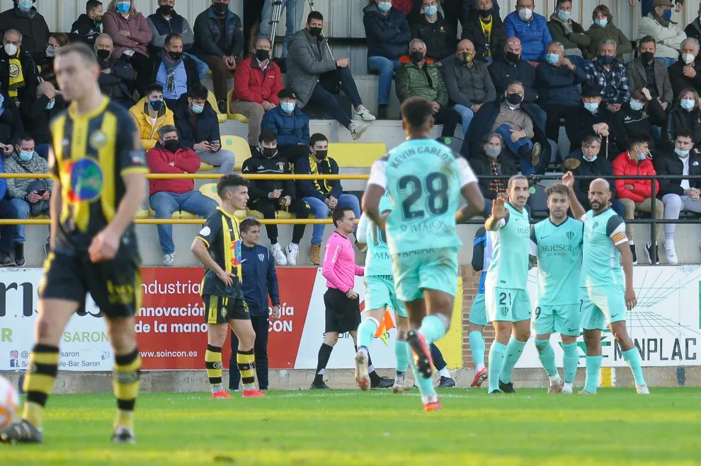 Foto del partido de Copa del Rey, Cayón-SD Huesca